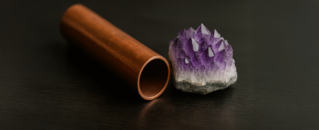 Copper & Crystals: Nature’s Power Couple