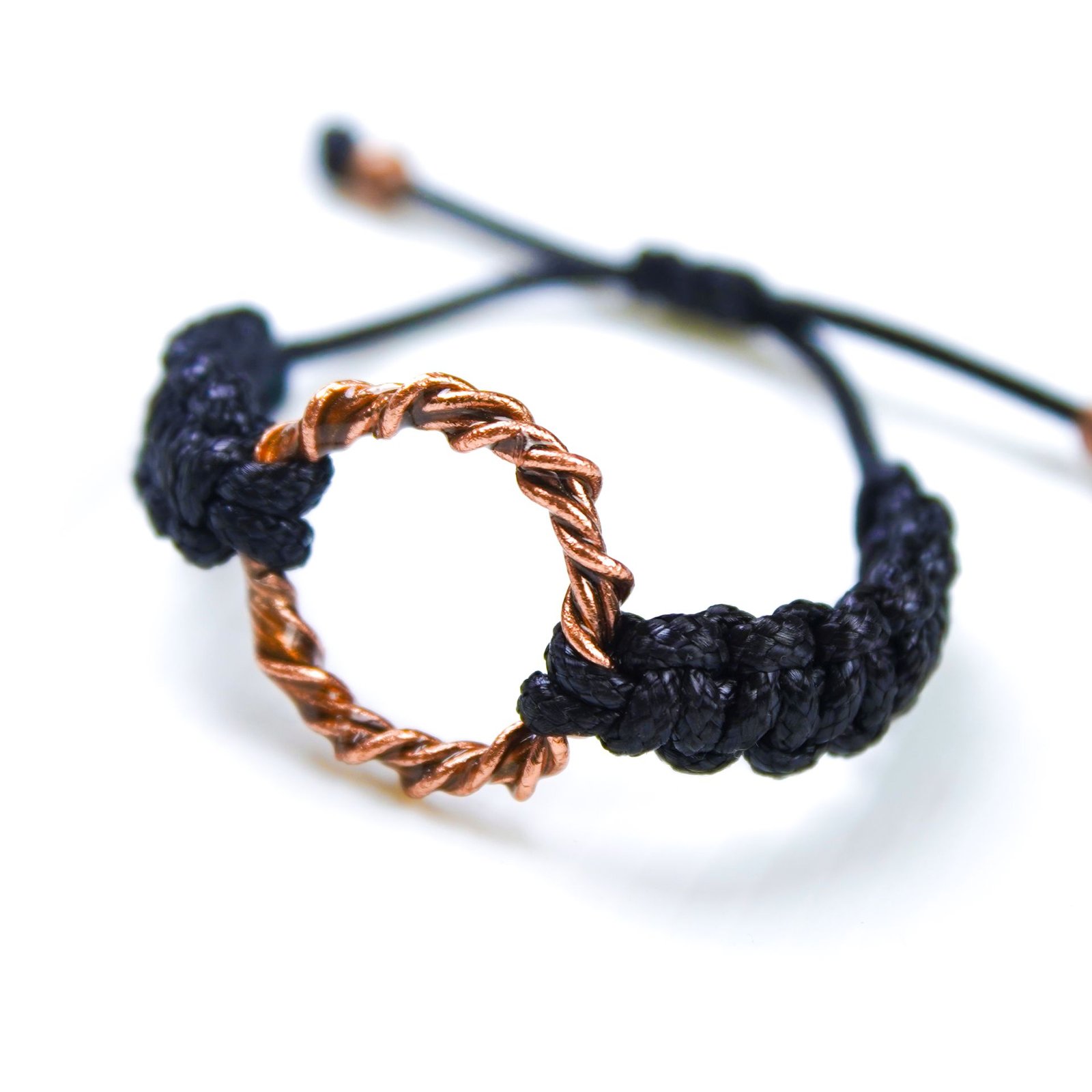 Tensor Ring Bracelet with braided